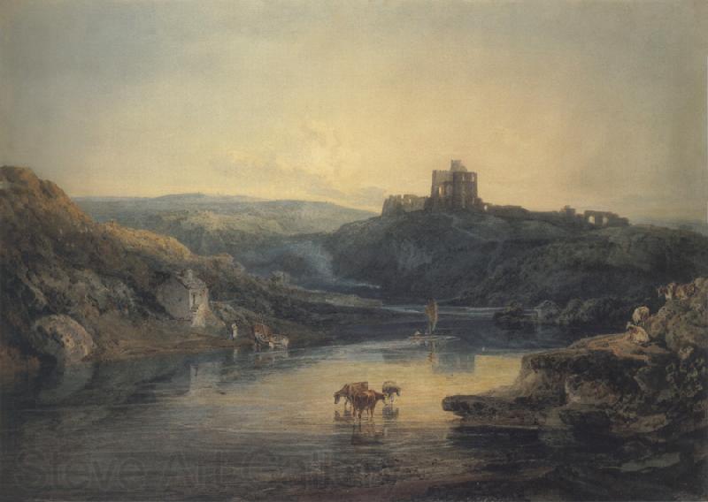 J.M.W. Turner Norham Castle,Sunrise Norge oil painting art